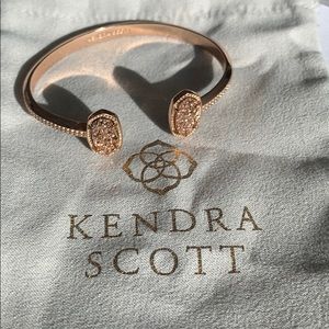 Kendra Scott Rose Gold Druzy Elton Bracelet✨